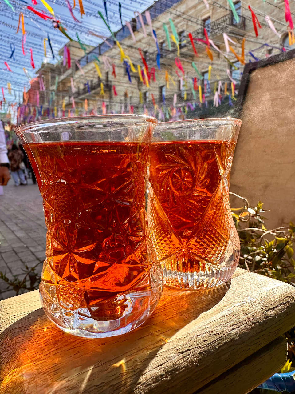 Azerbaijan, Baku - Azerbaijan tea (chay)