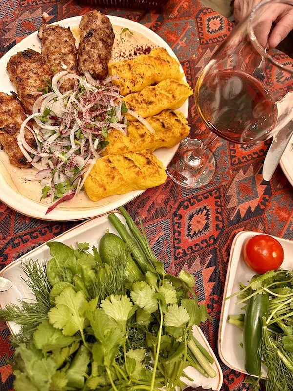 Azerbaijan, Baku - Qaynana restaurant