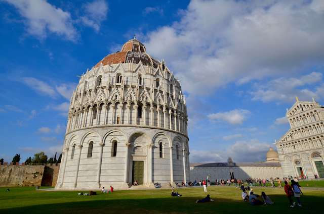 Italy, Pisa, Baptysterium San Giovanni