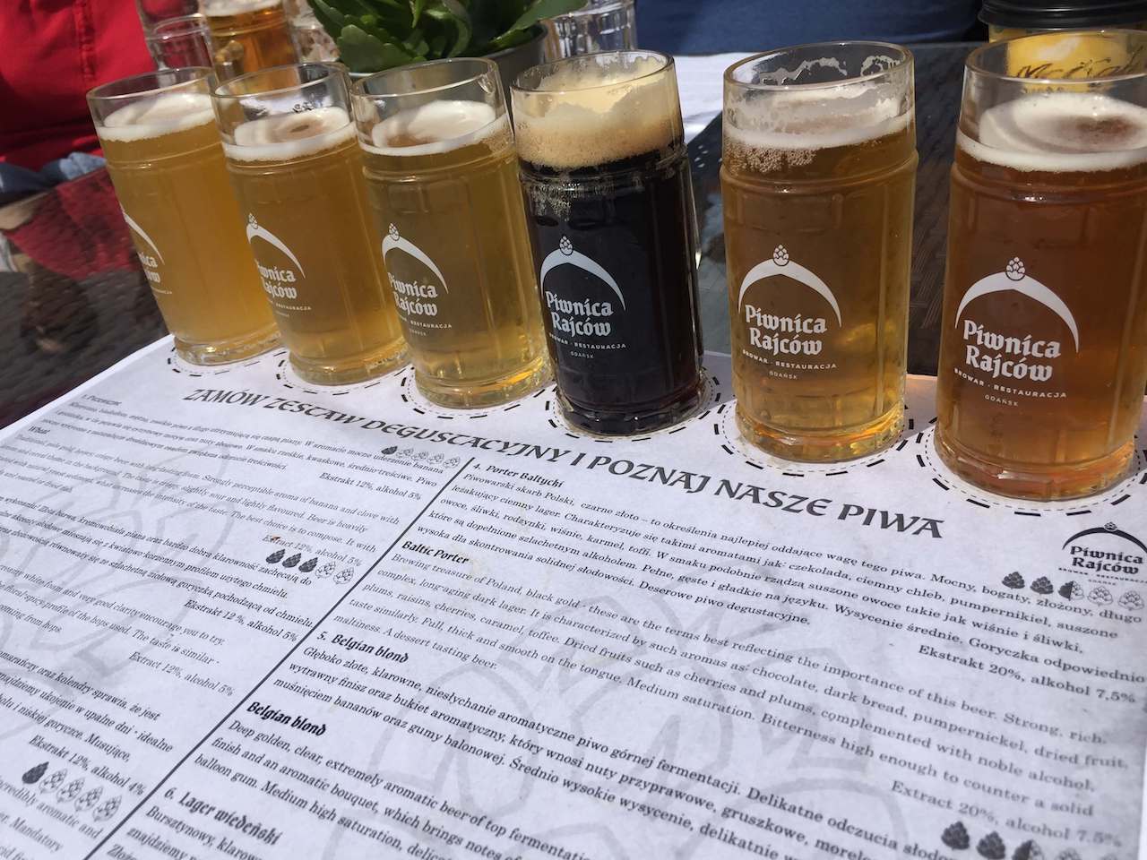 Poland, Gdańsk - Beer selection