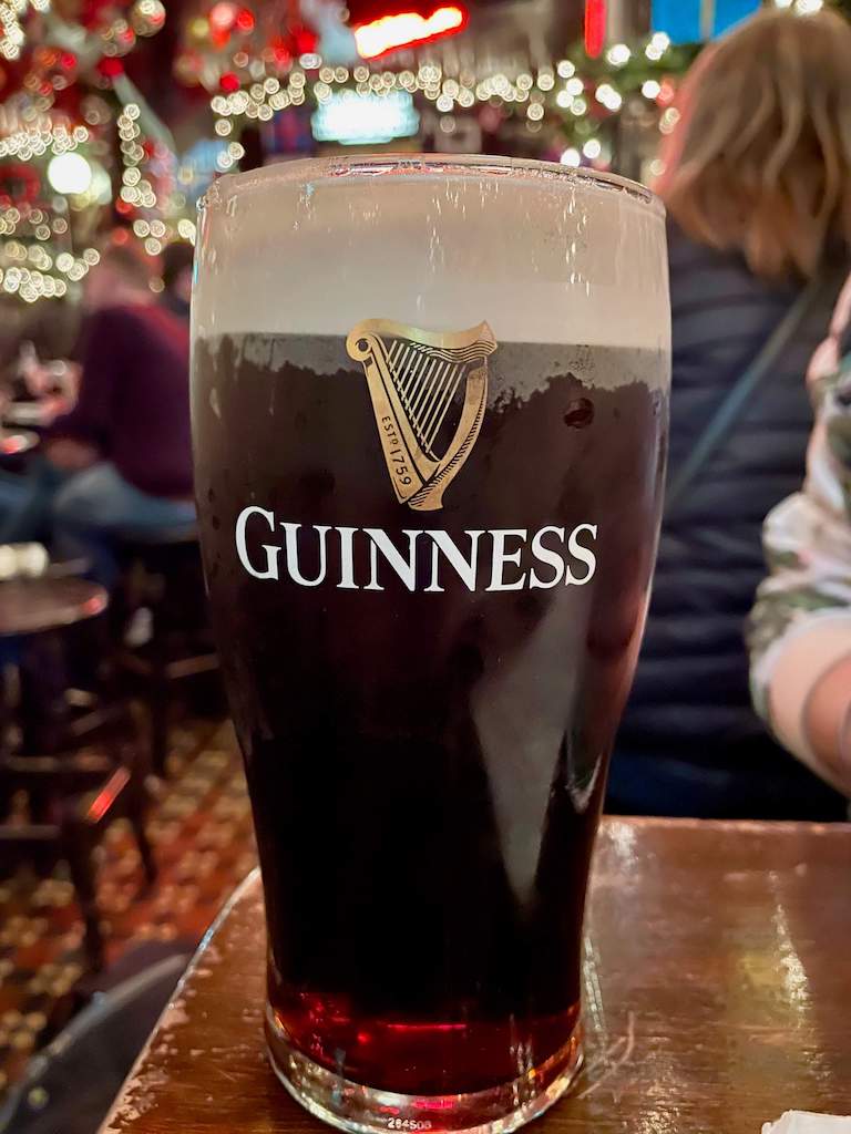 Ireland, Dublin - The pint of Guinness