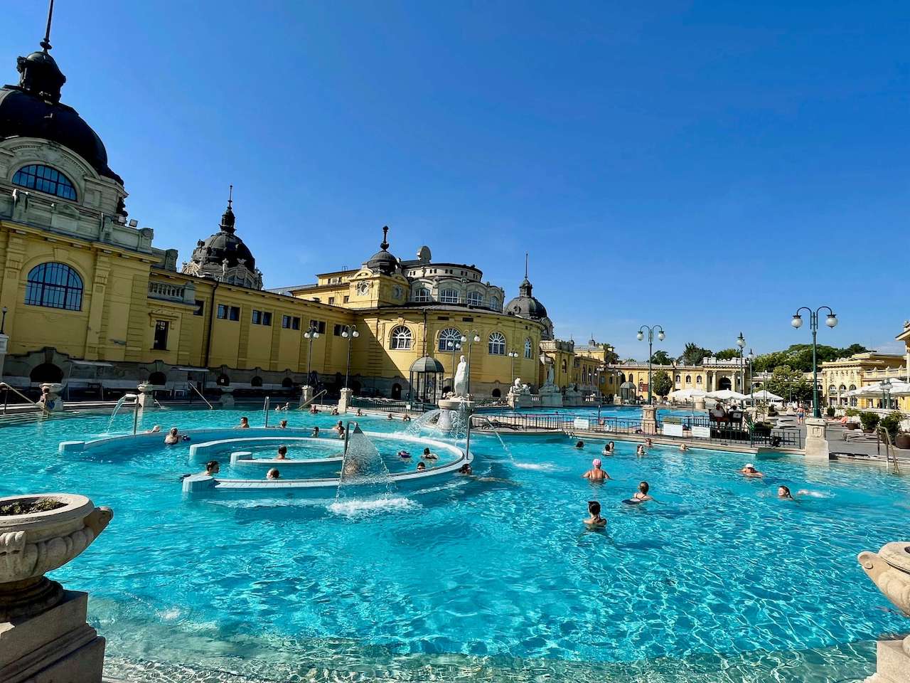 Hungary, Budapest - Széchenyi Thermal Baths