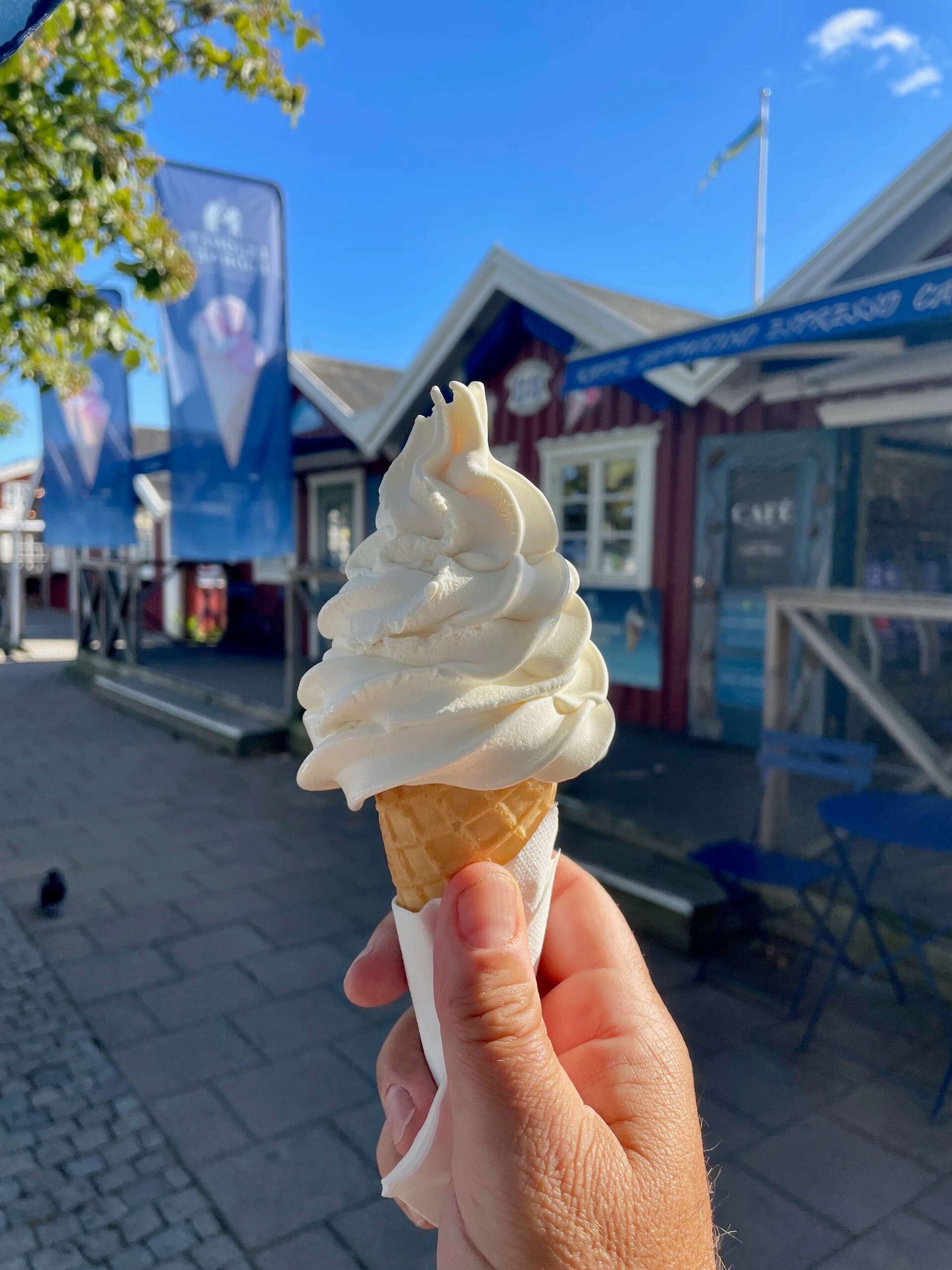 Sweden, Nynäshamn - Ice-creams