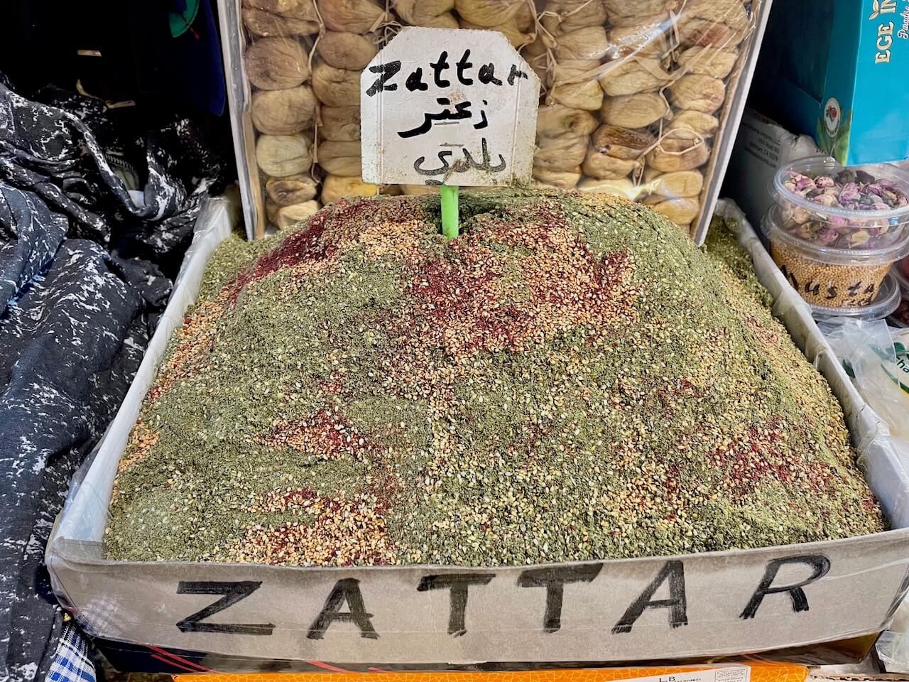 Israel, Jerusalem - Za'atar spice
