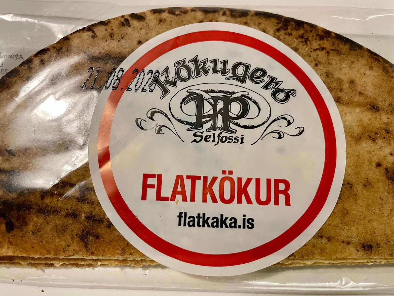 Iceland, Höfn - Flat bread