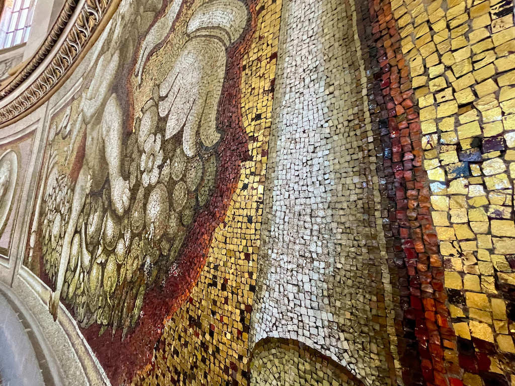 Vatican City, St. Peter’s Basilica - Mosaics inside the dome