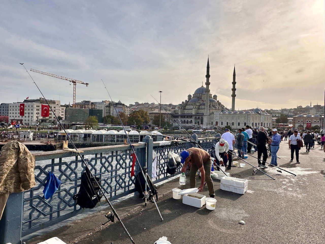 Turkey, Istanbul - Galata Bridge