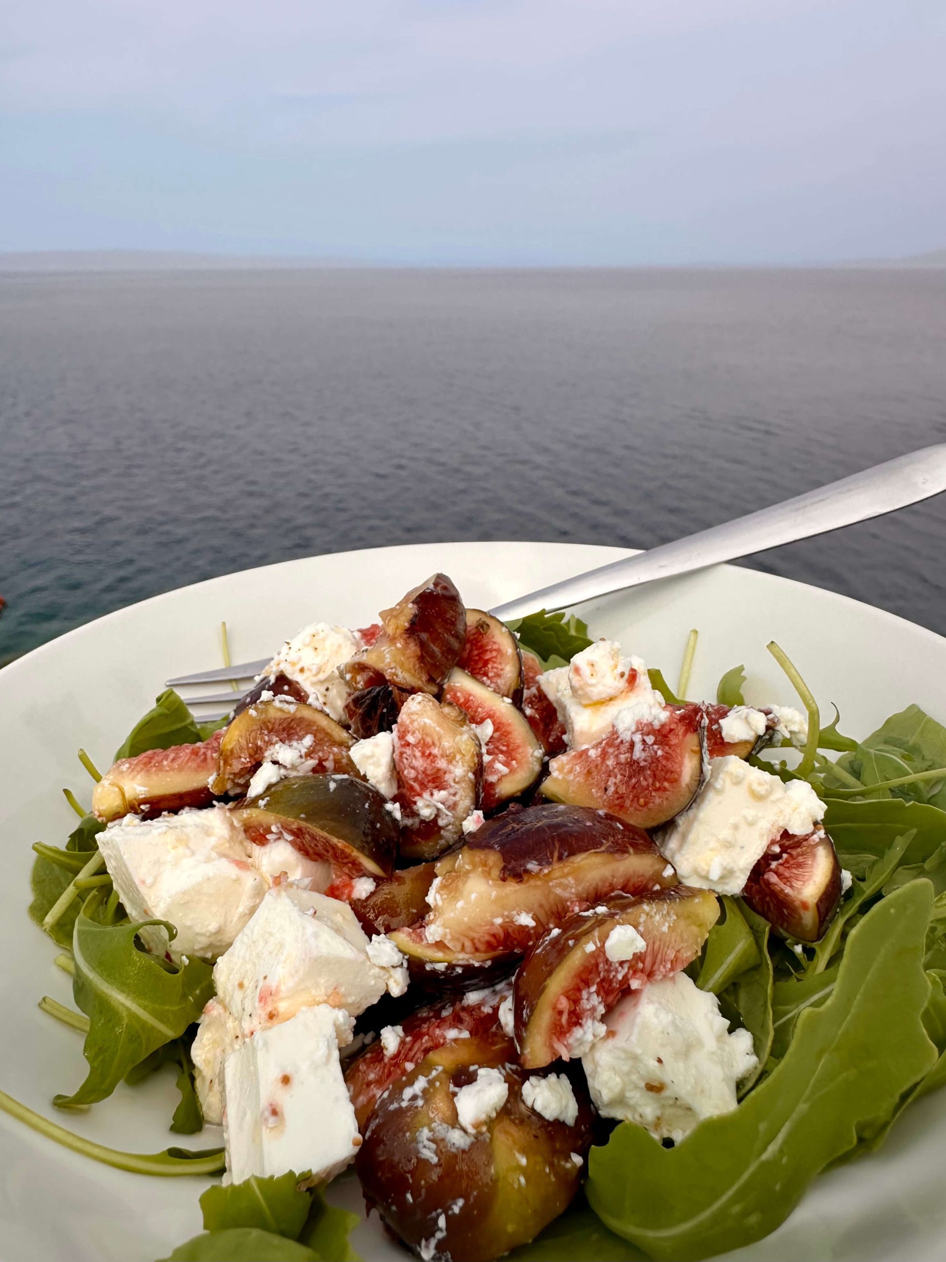 Croatia, Prigradica - Figs salad