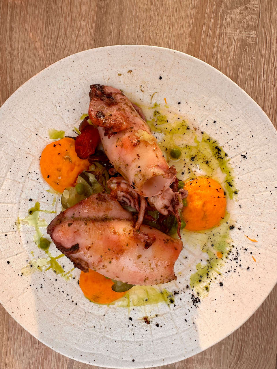 Croatia, Korcula - Calamari