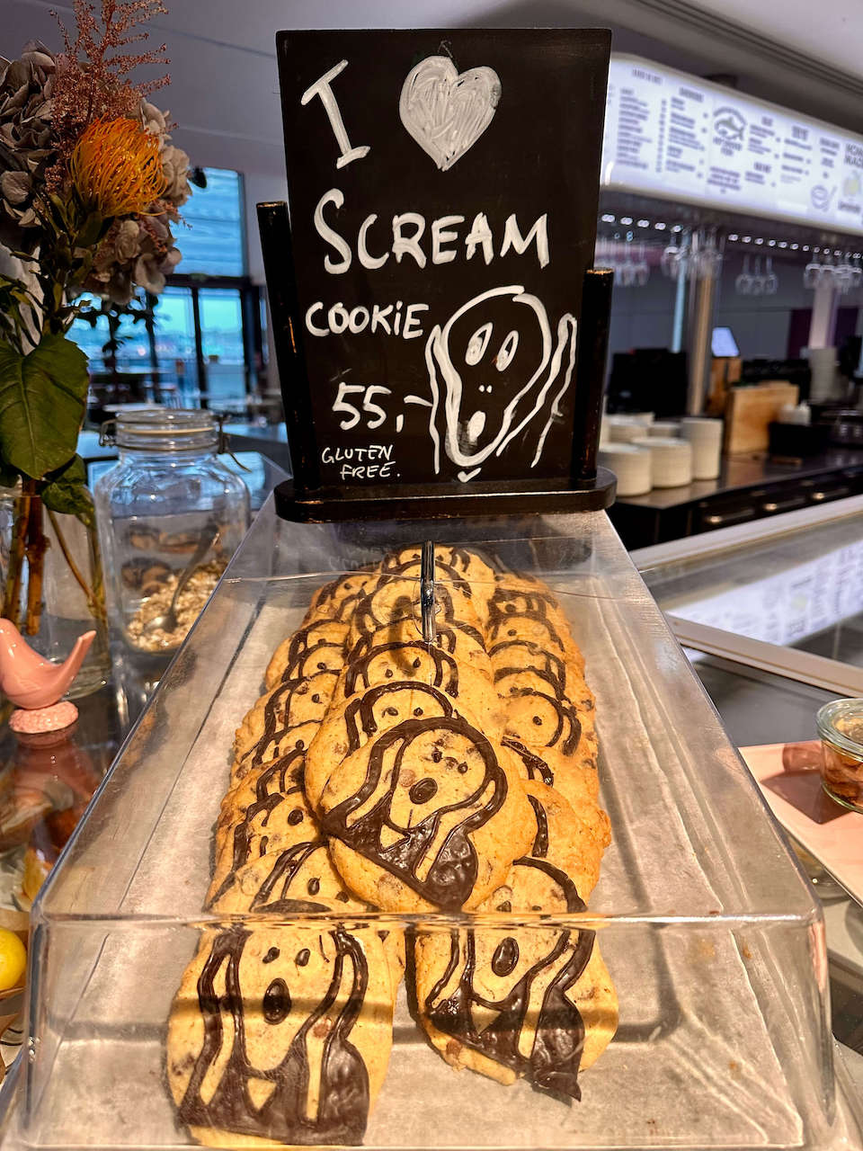 Norway, Oslo - The Scream cookies