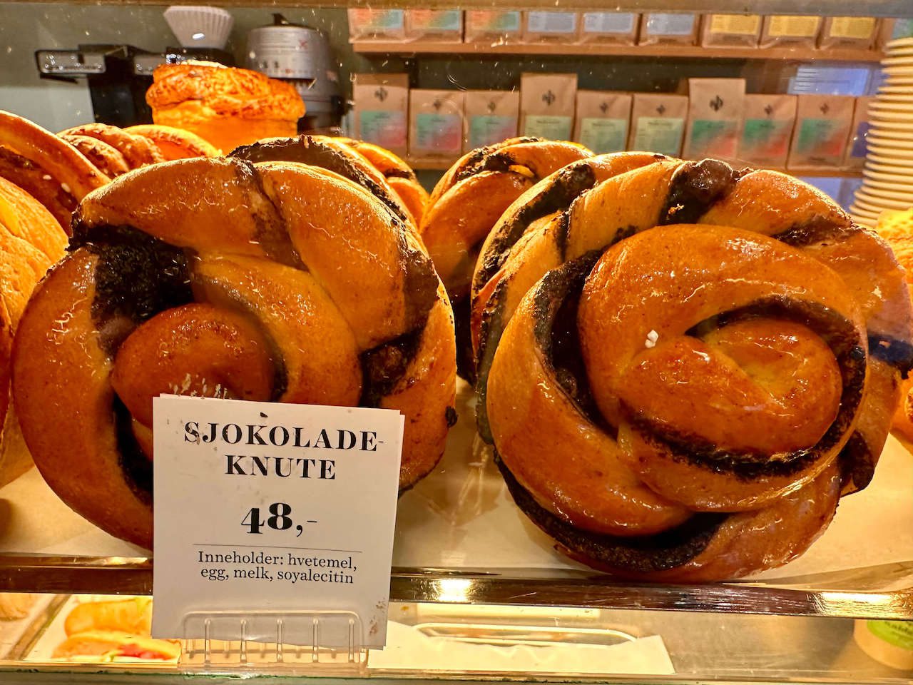 Norway, Oslo - Chocolate rolls