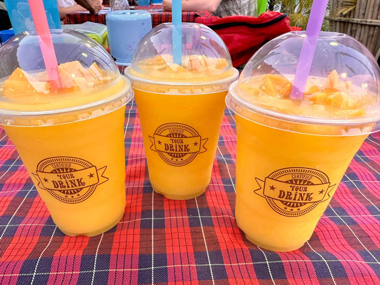 Thailand, Krabi - Mango shakes