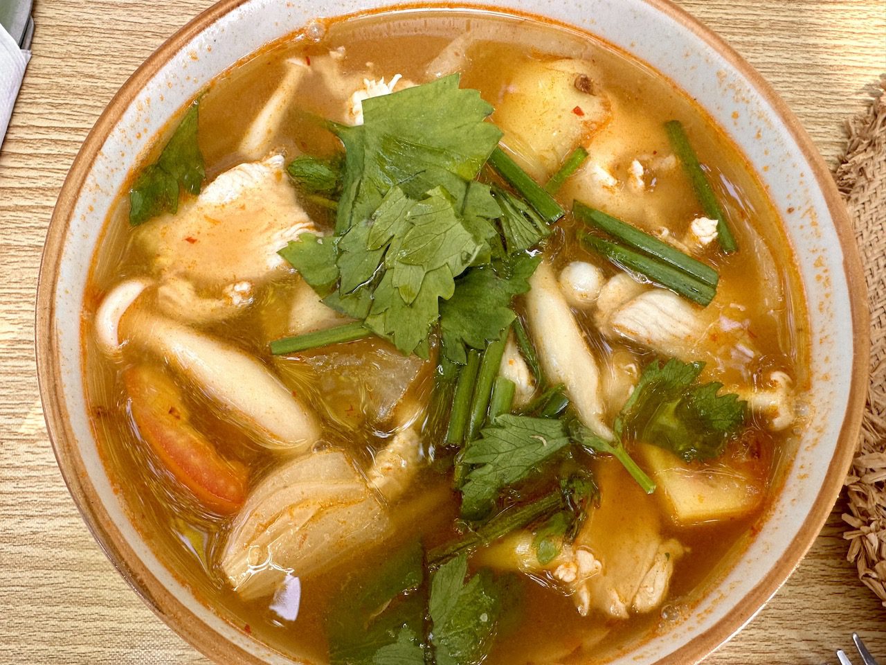 Thailand, Krabi - Tom Yum Soup