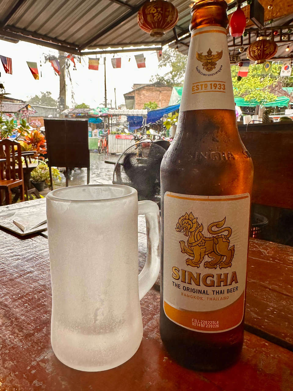 Thailand, Ayutthaya - Beer