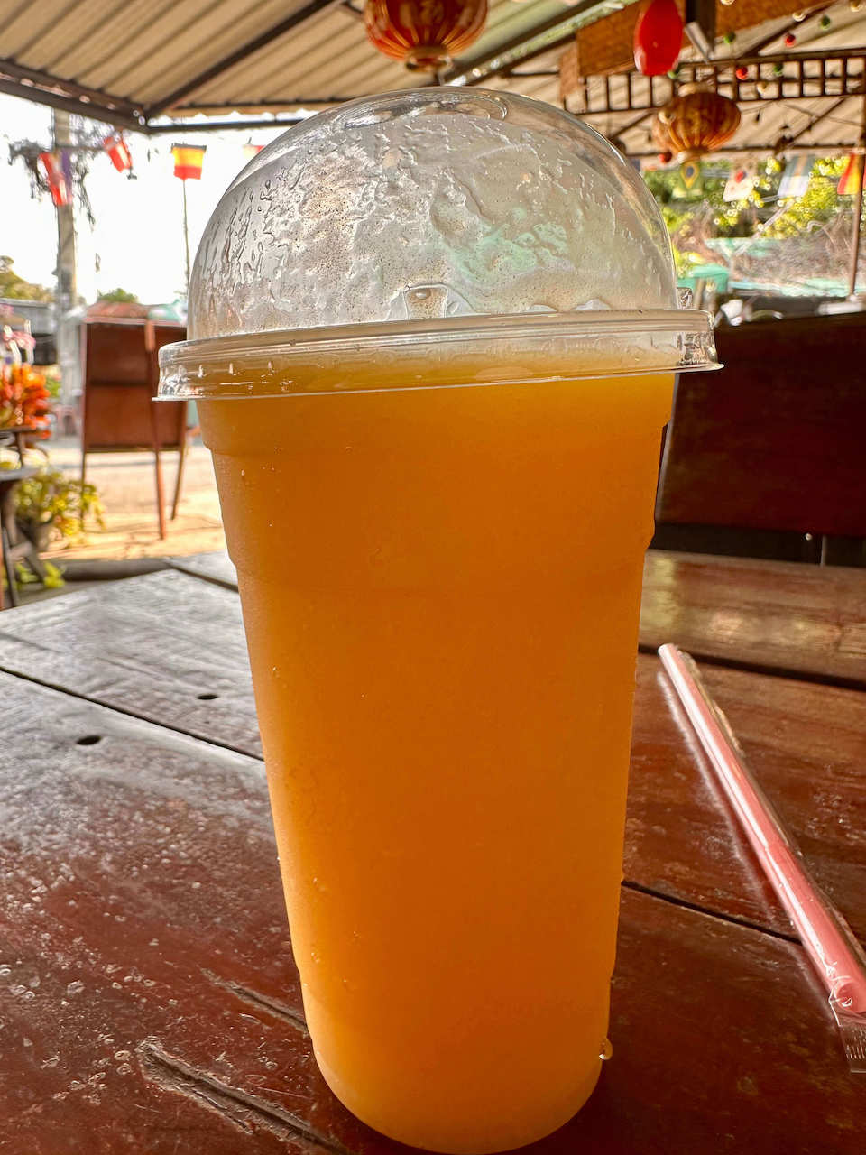 Thailand, Ayutthaya - Mango shake