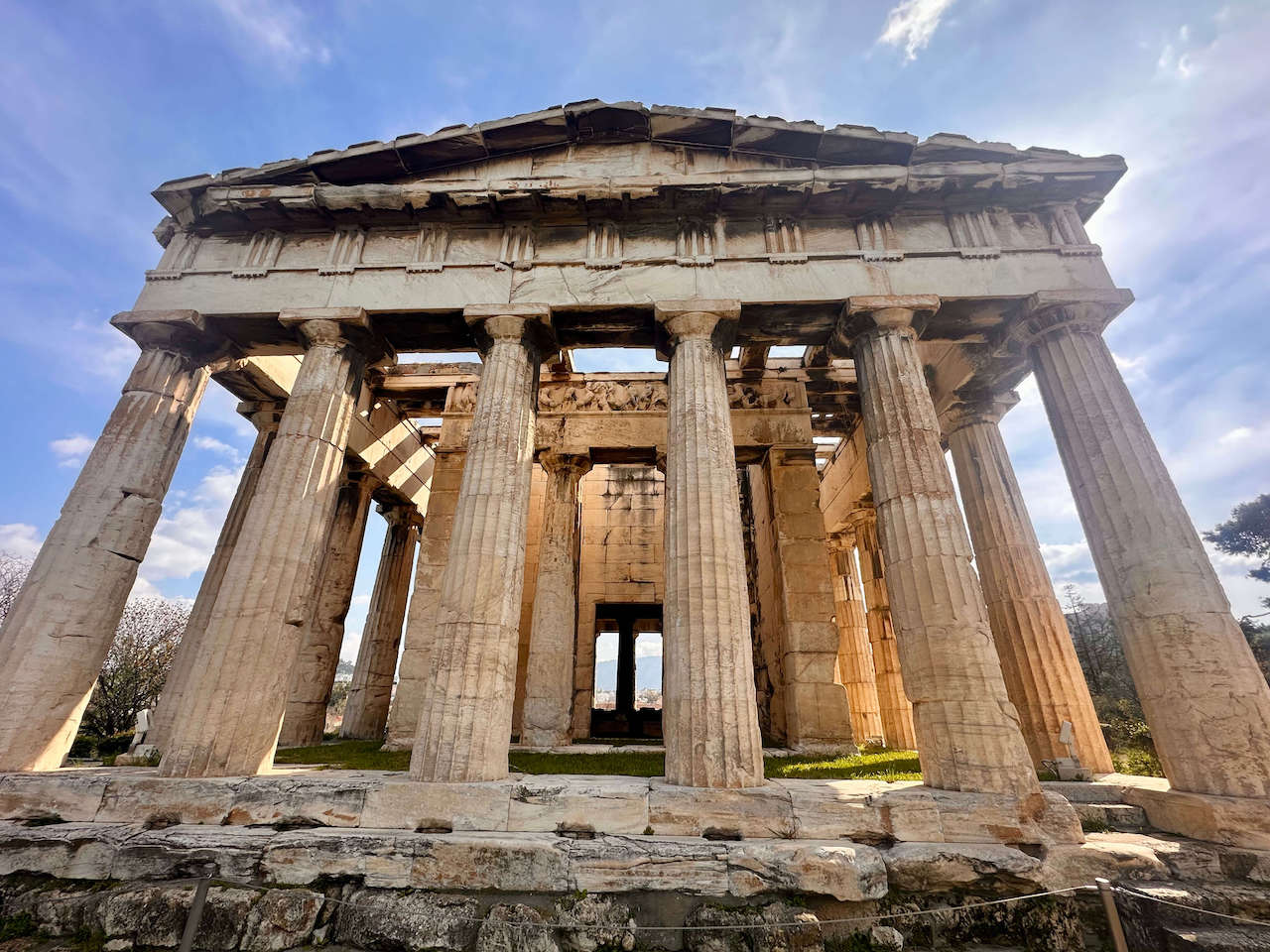 Greece, Athens - The Temple of Hephaestus, Ancient Agora