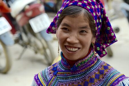 Vietnam, Bac Ha Market - Hill tribe people