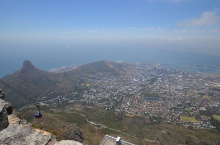 View from Table Mountain, Cape Town