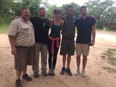 Crew at Pretoriuskop Camp, Kruger National Park