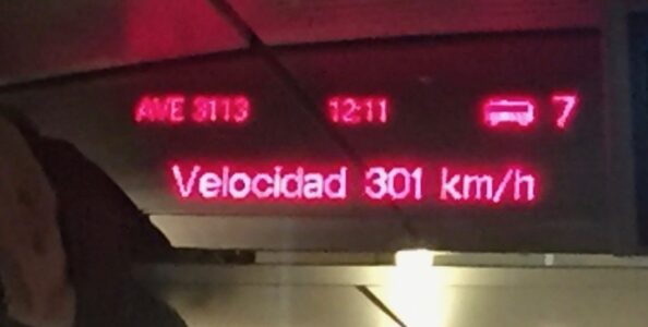 On the train