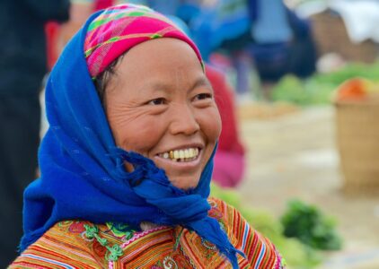 Vietnam, Bac Ha Market - Hill tribe people