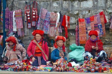 Vietnam, Sa Pa - Hill tribe people