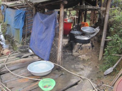 Vietnam, Sa Pa - Local house