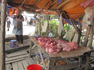 Vietnam, Sa Pa - Local butcher