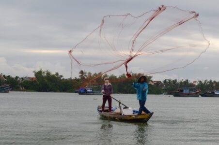Vietnam, Hội An - Fisherman