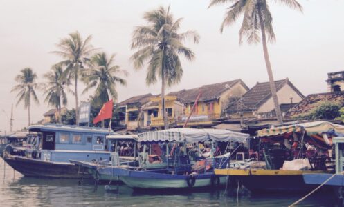 Vietnam, Hội An - Fisherman