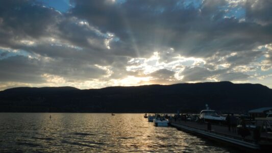 Okanagan Lake, Kelowna, BC