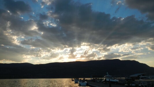 Okanagan Lake, Kelowna, BC