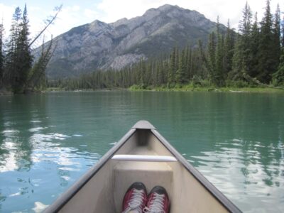 Bow River in Banff National Park