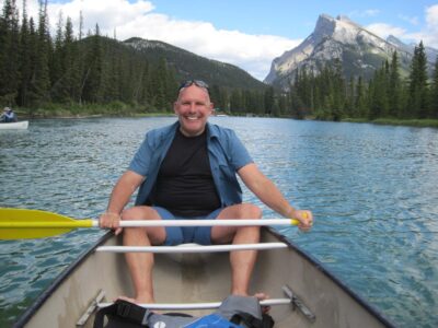 Davis, Bow River in Banff National Park