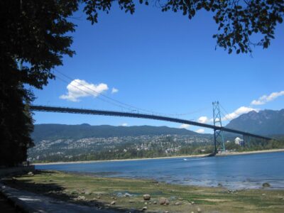 The Lions Gate Bridge, Vancouver, BC