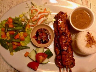 ViaVia cafe, Yogyakarta - Chicken satay