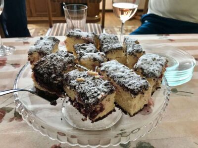 Polish food - Traditional cheesecake