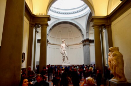 Italy, Florence, Accademia Gallery Museum, Michelangelo's David