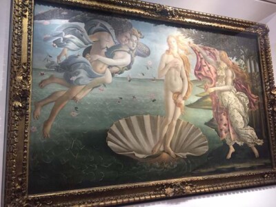 Italy, Florence, The Uffizi Gallery