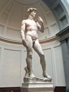Italy, Florence, Accademia Gallery Museum, Michelangelo's David