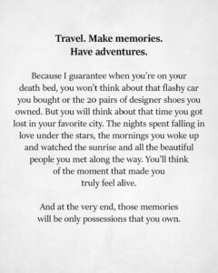 Travel quote
