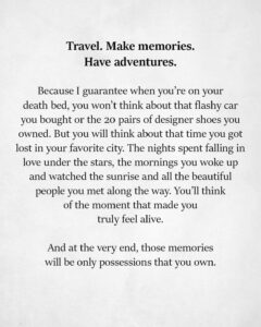 Travel quote