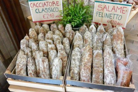 Italy - Italian salamis