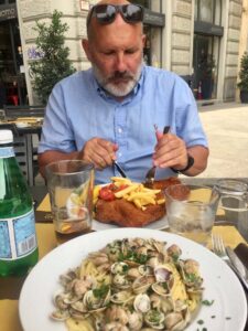 Italy, Milan - Linguine pasta alle vongole