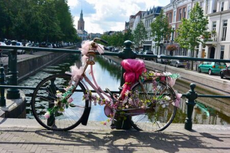 The Netherlands, Delft - bikes