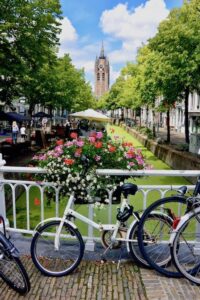 The Netherlands, Delft - bikes