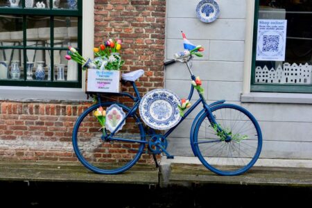 The Netherlands, Delft - bikes