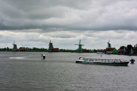 The Netherlands, Zaanse Schans - windmills