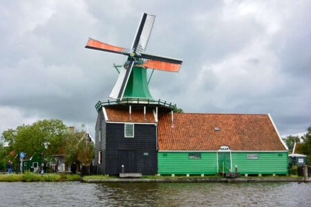 The Netherlands, Zaanse Schans - windmills