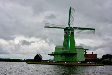 The Netherlands, Zaanse Schans - windmills